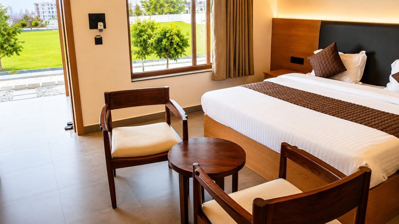 Vanam Hotel & Resorts luxury room seating