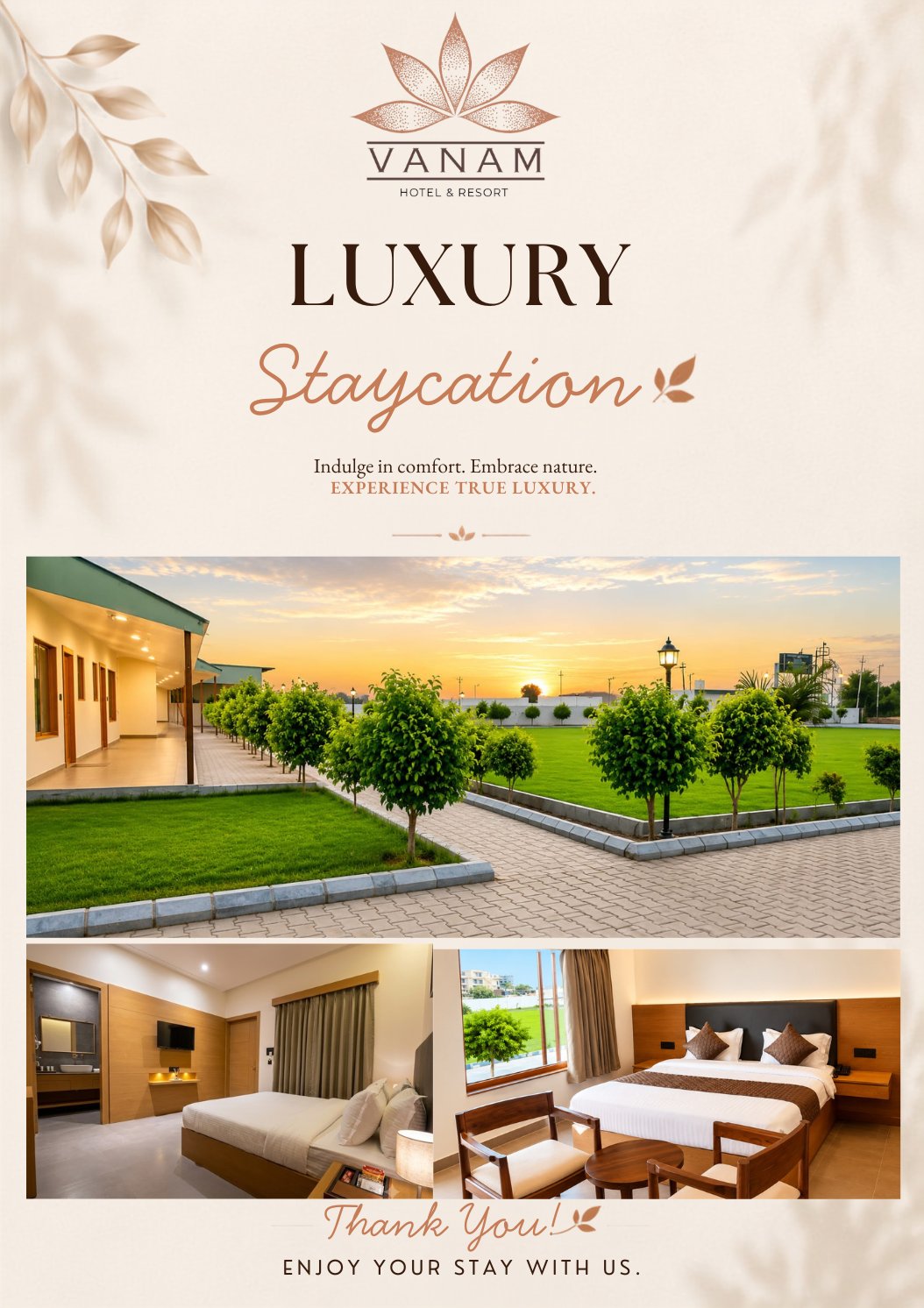 Vanam Hotel & Resorts — Luxury Staycation